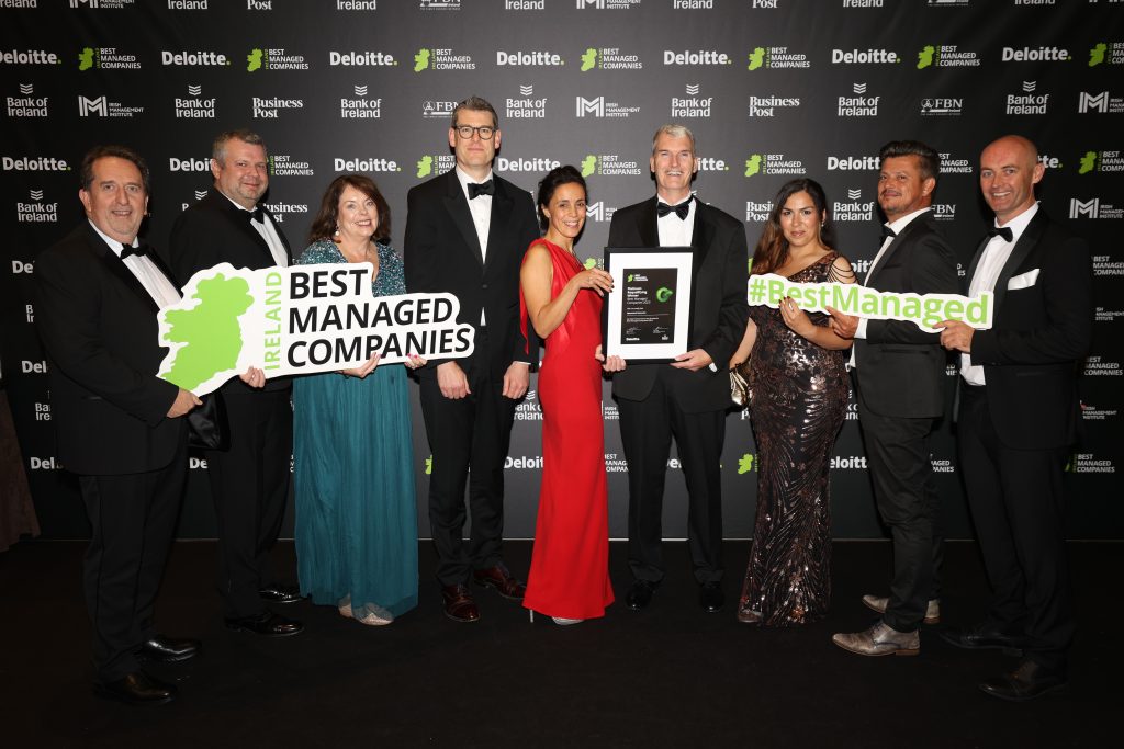 Openmind Networks recognised as one of Ireland's Best Managed Companies 2023